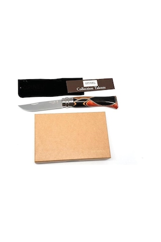 Opinel İnox Tradition Ahşap 8 No Kamp Çakı Kahverengi