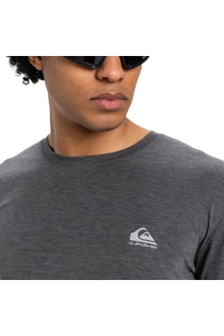 Quıksılver Quiksilver Coastal Run Ls Erkek Gri Tişört 1278 Siyah