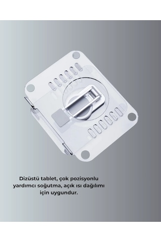 Mey Najmaddin Ayarlanabilir Şeffaf Tablet Standı Kaymaz Silikon Tabanlı Najmaddin Belirtilmemiş