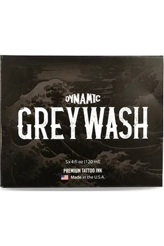 Dynamic Greywash Set 4oz/120ml - 4 4 Oz Gölge Seti + 4 Oz Mixing Solution
