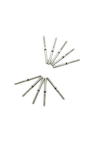 10 Adet Diş Elmas Burs Matkap Parlatma Yumuşatma Beyazlatma Süper Kaba Fg 1.6mm Yüksek Hızlı El Aleti Sf-11s