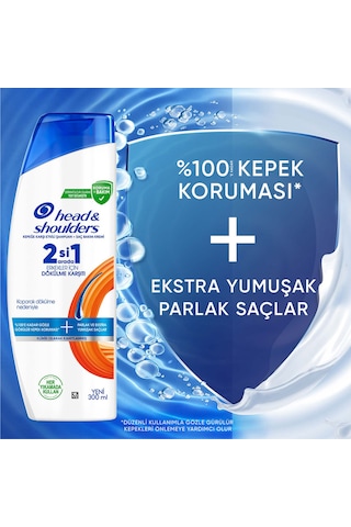 Head And Shoulders H&s 300 Ml Men Şampuan 2-1 Erkeklere Özel Tüm Saç Tipleri