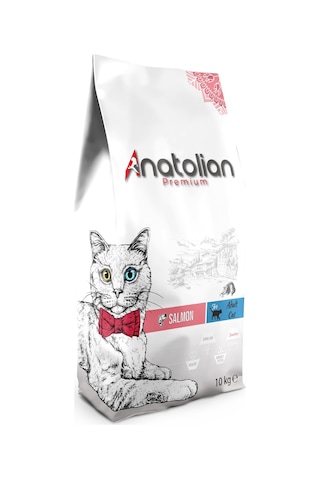 Anatolian Premium Somon Etli Yetişkin Kedi Maması 10 KG