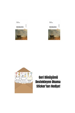 Redburn - İlk Seferi Ciltli + Redburn - İlk Seferi + Okuma Sticker'ları