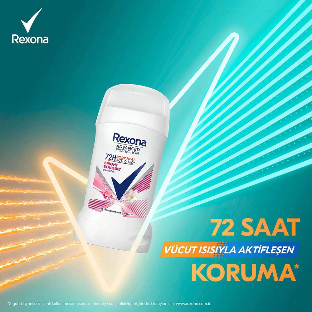 Rexona Kadın Stick Deodorant Bright Bouquet 50 Ml X2