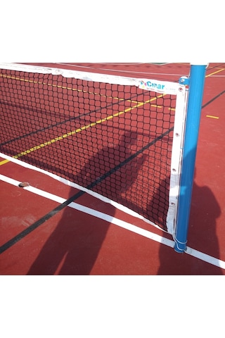 Via Sabit Ankrajlı Tenis Direği Ve Diomond Tenis Filesi