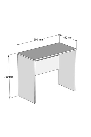 Ferniso Mobilya Çalışma Masası Beyaz