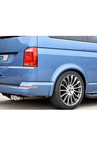 Vw T6 Transporter Krom Arka Reflektör Çerçevesi Tek Kapı 2 Parça
