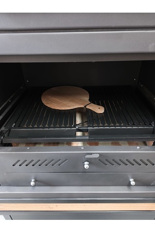 Fanus B200 Metal Fırınlı Barbekü Antrasit