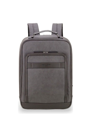 Pierre Cardin Unisex Laptop Sırt Çantası 01pc00110-gr Gri