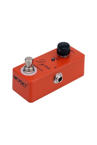 Xindoker Dyna Comp Elektro Gitar Kompresör Efekt Pedalı - Hafif, Taşınabilir, Doğru Bypass Ve Tek Düğme Kontrolü İle Kaliteli Ton