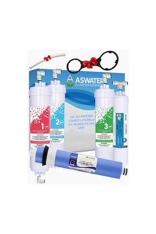 LG SU ARITMA CİHAZI UYUMLU KAPALI KASA 5 AŞAMALI FİLTRE