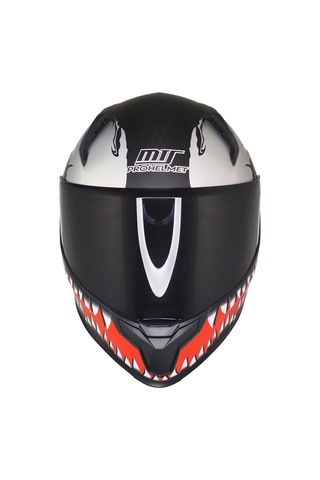 Mts M-910 Starline Güneş Vizörlü Kask Mat Siyah Kırmızı