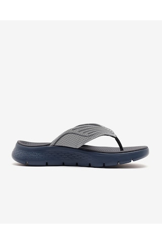 Skechers Go Walk Flex Sandal Erkek Gri Parmak Arası Terlik 229214 Gry Gri