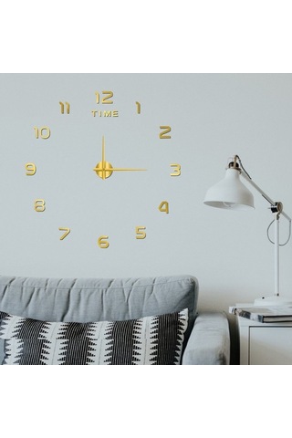 And Adhering To Your Requirements: Ulzyvf Stil Sessiz Duvar Saati Nordik Akrilik Dekoratif Işık 40cm - Mn Çok Renki