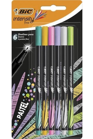 Bıc Intensıty Fine Liner Pastel 6'Lı