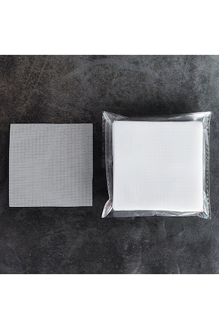 10x10cm 100 Adet-saksı Delik Örgü Pedi, Bonsai Saksısı Alt Izgara Mat, Toprak Kaybını Önler, Nefes Alabilen Yayılım İstasyonu, 10 Adet, 100 Adet