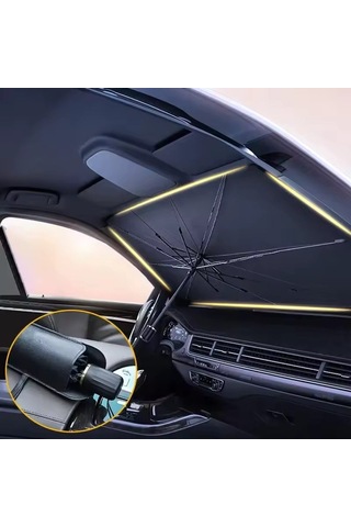 Oto Şemsiye Toyota C-hr Nissan Qashqai Vw Golf Renault Fluence Hyundai Elantra Uyumlu 0
