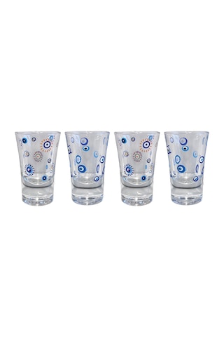 Rakle Good Luck 4'lü Shot Bardağı Seti 34 Cc