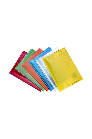 Brons A5 Bantlı Hazır Defter Kabı 10 Lu Set Karışık Renk Br-458