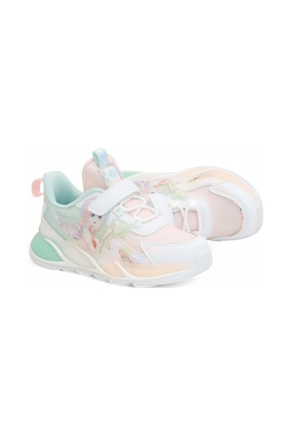 Kidessa 2126-1944 Anatomik Tabanlı Ultra Hafif Kız Çocuk Günlük Işıklı Spor Ayakkabı Su Yeşili