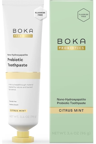 Boka Citrus Mint N-ha Florürsüz Diş Macunu 96gr