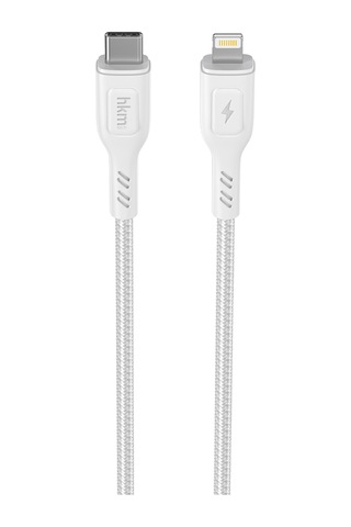 Knit 30W Hızlı Şarj Destekli Type-C To Lightning Şarj Ve Data Aktarım Kablosu 1 Metre Beyaz