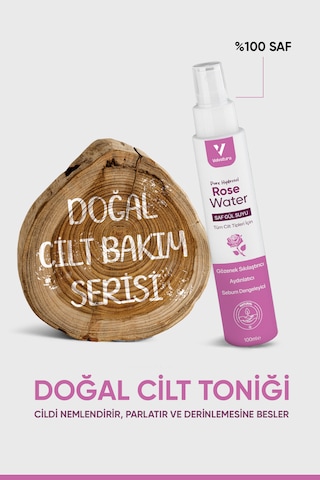 Velvatura Sıkılaştırıcı Aydınlatıcı Ve Arındırıcı Gül Suyu Tonik 100 ML