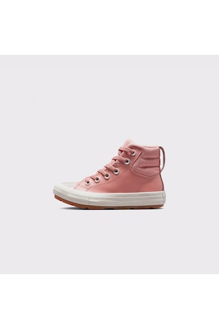 Converse Chuck Taylor All Star Berkshire Çocuk Pembe Deri Bot Düz 371523c Pembe