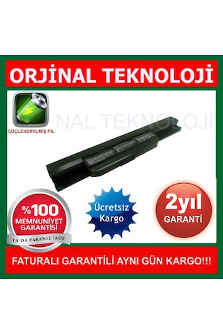 _Teknoloji Asus Uyumlu K53. K53S. K53Sv. K53Sd. K53Sj. A32-K53 Batarya Pil