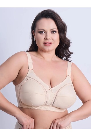 Sim Sim Büyük Beden Kadınlar İçin Korsesiz Sütyen 268024091 Bej