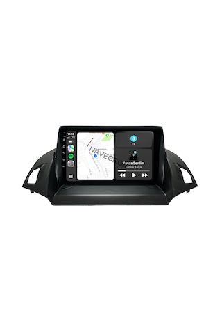 Ford C Max 2011-15 9" Uyumlu Androıd Multimedya Gerçek 2/32 Kablosuz Carplay Geri Görüş Kameralı 9"