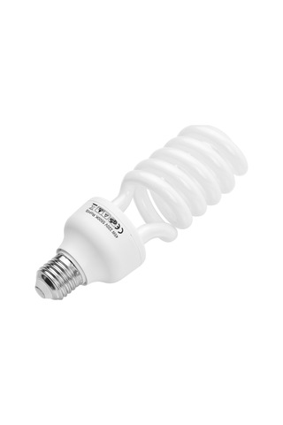 D10242-220v Spiral Floresan Ampul 45w 5500k Gün Işığı E27 Soket Beyaz