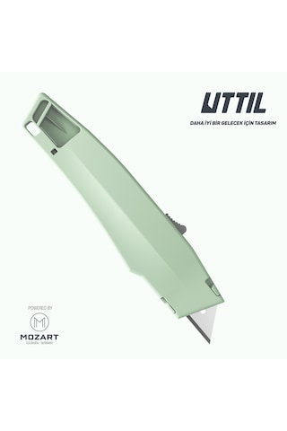 UTTIL Pruk06 Otomatik Geri Çekme Güvenlik Maket Bıçağı