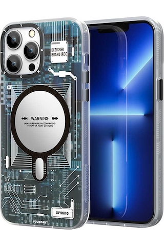 Youngkit Apple Uyumlu iPhone 13 Pro Max Kılıf YoungKit Technology Serisi Kapak ZORE-267428
