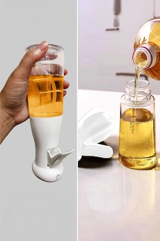 Mobee Çok Amaçlı Kolay Kullanımlı 220 Ml Yağdanlık Yeni Nesil Airfryer İçin Kullanılabilir Yağ Püskürtücü