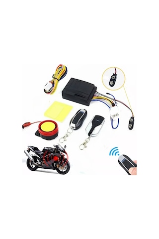 Lemestar Motosiklet Güvenlik Sistemi: Uzaktan Kontrol, Tehlike Alarmı, Keyless Başlatma, 125db Siren, 2 Kumanda, Cs-159a1 Bluetooth Versiyonu
