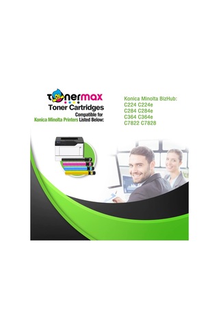 Tonermax Konica Minolta Tn-216 / Bizhub C220 / Bizhub C280 Set Uyumlu Ton