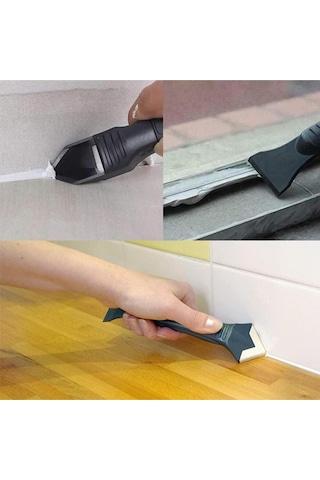 Sunup Sn-22163 Boya Silikon Derz Çekme Kazıyıcı Aparatı Spatula
