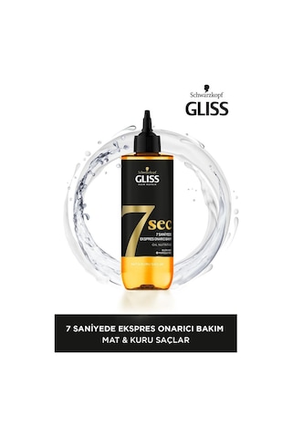 Schwarzkopf Gliss Oil Nutritive Sıvı Saç Bakım Kremi 200 ML