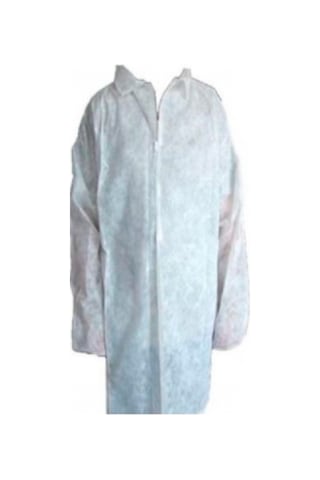 Tek Kullanımlık Tela Misafir Tulumu 35 G 50 Adet Beyaz