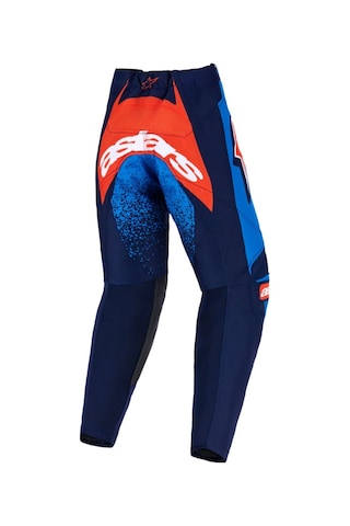 Alpinestars Kids Racer Nomur Çocuk Kros Motosiklet Pantolonu Mavi Kırmızı