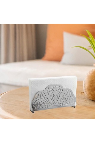 Homyl Kağıt Peçete Tutucu, Depolama Organizatör, Parti Gümüş