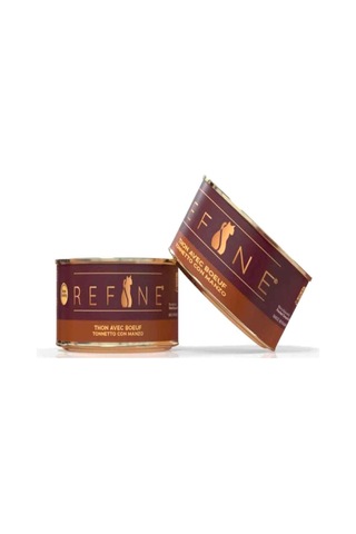 Refine Kedi Konservesi Home Cooking Sığır Etli Ve Ton Balıklı 80 Gr