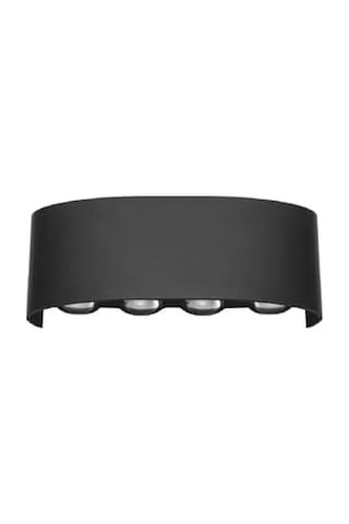 15w Kapri Led Aplik Dış Mekan Amber ,amber, Abanoz