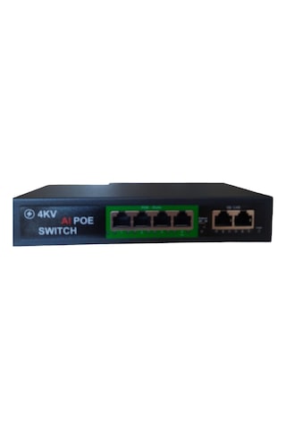 Rose PR-420 4+2 Port 10/100 Poe Switch