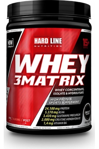 Hardline Nutrition Whey 3 Matrix Protein Tozu Çikolatalı 454 Gr