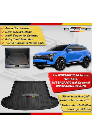 Kia Sportage Bagaj Havuzu 2026 Sonrası Yeni Kasa Üst Bagaj Yüksek Kademe Bosse
