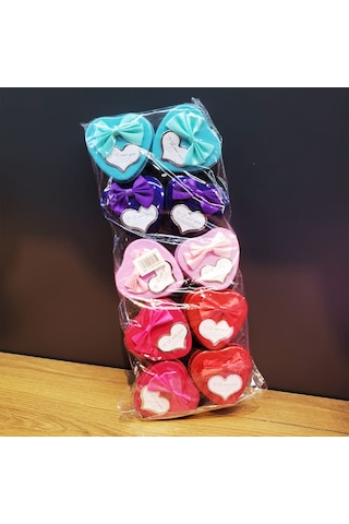 Büro Ev Ofis Hediyesi İçin Tekli Kalpli Stil Metal Prestij Kutu