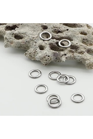 MSO Olta Balıkçılık Paslanmaz Çelik Solid Ring Halka Jig Asist